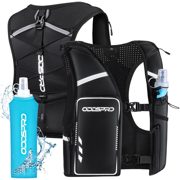 Running Vest for Women Men, Phone Pocket Running Hydration Vest