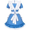 TOKYO REVENGERS Adjustable Retro Ruffle Maid Costume Apron Pockets With