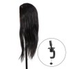 New Hairdressing Practice Training Mannequin Head With Clamp Black