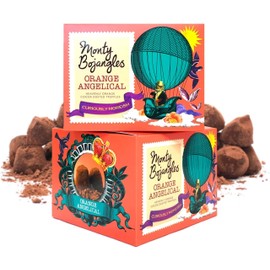 Monty Bojangles Orange Angelical | 2 Gift Boxes - Choose from 10 Flavours | Cocoa Dusted Truffles, 2 x 150g (Gift Pack 300g)
