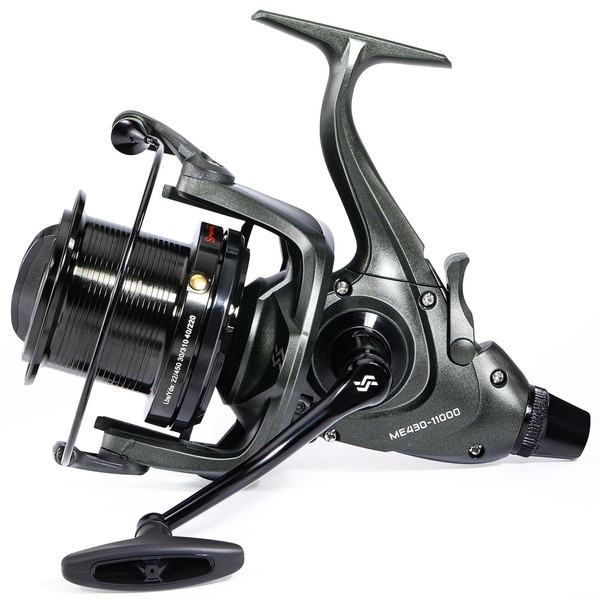 Sougayilang ME430 Carp Reel,11000/12000 Large Line Capacity Surf/Carp Fishing  Reels13+1BB Smooth Powerful Carp Reels 4.6:1 Gear Ratio for Saltwater  Freshwater-11000 - ibspot.com