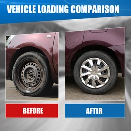 Winjet 14-Inch Premium Chrome Hubcaps Wheel Cover Replacement R14 Hub Caps Universal Wheel Rim Cover Snap On Car Truck SUV [Only Fit Iron Hub - Steel Wheel] (14 Inch Hubcaps Set of 4)