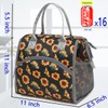FlowFly Insulated Lunch Bag for Women, Men, Large and Reusable,