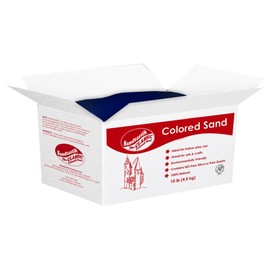 Sandtastik Classic Colored Sand, 10 Pounds, Orange