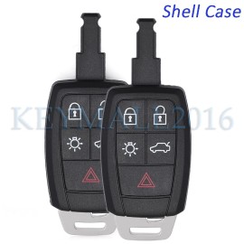 KEYMALL 2 Remote Key Shell Case Fob for Volvo C30 C70 S40 V50 2011 2012 2013 KR55WK49259