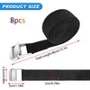 Tie Down Straps Lashing Straps Fastening Straps Short with Clamping