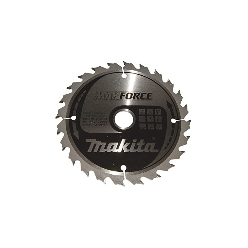 Makita Makforce SAEGE Blade 150 x 20 mm – 24T,