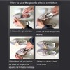 EchoDone 10 Pairs Practical Adjustable Length Men Shoe Tree Shoe