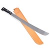 24" Martindale Crocodile Machete with Plastic Handle, Leather Sheath