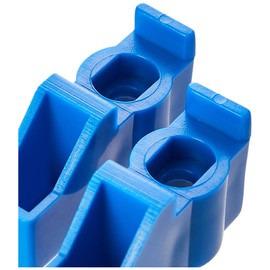 Merriway BH02984 (2 Pcs) Replacement Handle for Washing Machine Isolator Tap Blue - Pack of 2 Pieces