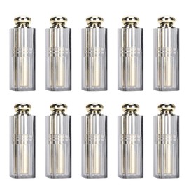 Envase Recargable de Bálsamo Labial DIY, Botella de Herramienta Cosmética ABS Tubo Vacío de Lápiz Labial para Embalaje de Lápiz Labial Hecho en Casa