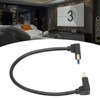 Displayport 1.4 Cable 8K/60Hz 90 Degree Angled Male to Male