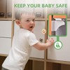 Vkania Magnetic Cabinet Locks Baby Proofing - Baby Safety Latches