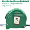 Pocket Tape Measure with Metric Scale, Viewing Window for Direct