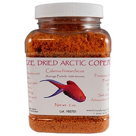 Brine Shrimp Direct Freeze Dried Arctic Copepods (Calanus), 2 oz
