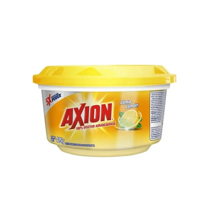 AXION LIME & LEMON Dish Washing Paste Detergent 425 g