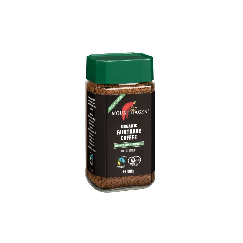 Mt. Hagen Organic Caffeinated Instant Coffee, 3.5 oz (100 g)