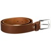 LINDENMANN Men's Leather Belt, Full Cowhide Leather, Buffalo Leather, 4