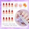 Minatee 150 limas de uñas de grano 100/180 a granel