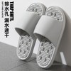 Men's Summer Indoor Massage & Acupressure Slippers for Office and Home Soft 38-39 [Inner Length 24.5Cm]/Dark Purple 3ea