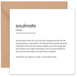 Felbridge Studio - Anniversary Card - Anniversary Card for Husband Wife - Husband Anniversary Cards - Him Her Women Men Gay Fiancé - Golden 60th 50th 1st Ruby 10th First Happy -14cm / 5.5"