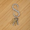 NITEIZE SB4-03-11 Stainless Steel Carabiner #4 Silver