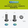 CIVIVI Titanium Pocket Clip with 2 Pairs Titanium Screws for