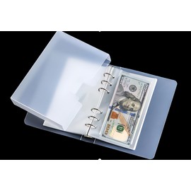 Unbranded 100 Pockets Dollar Bill Holders with Storage Album SleevesProtect