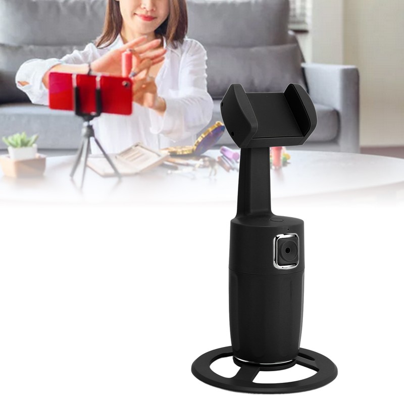 Auto Face Tracking Tripod 360 Degrees Rotation Smart Shooting Phone