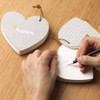 Räder Love Heart Notebook with Leather Strap