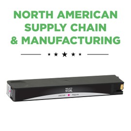 Clover Remanufactured Ink Cartridge Replacement for HP L0S01AN (HP 972XL) | Magenta | High Yield