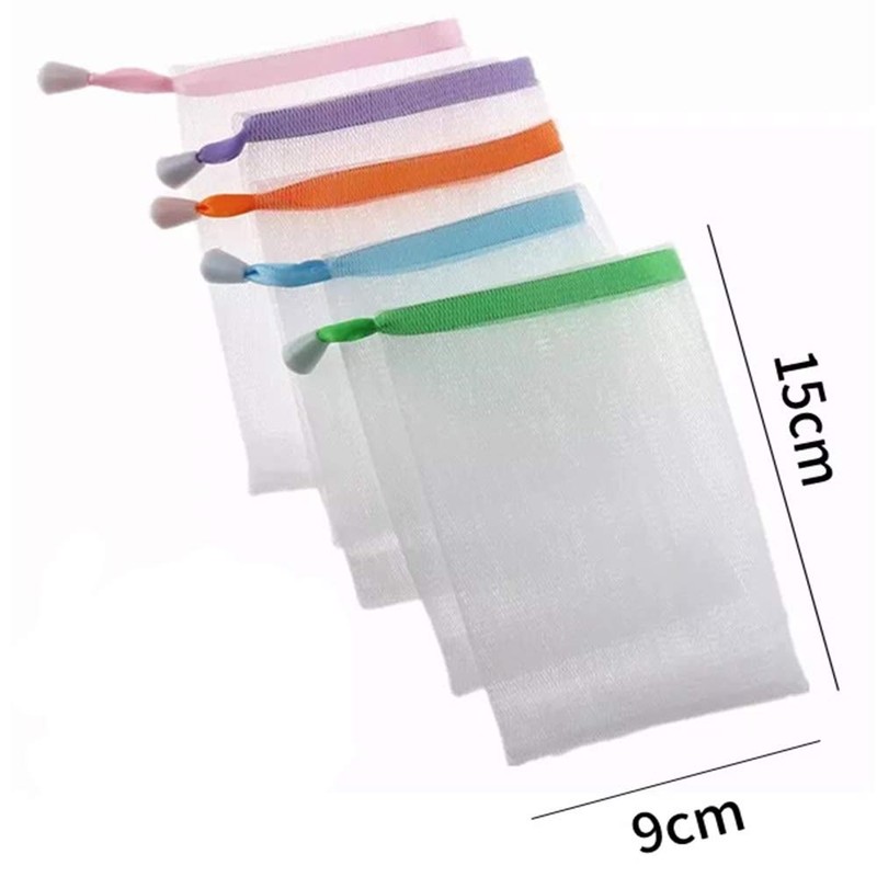 NITIUMI Whisk Net, Soap Net, Soap Bag, Whip, Mesh Material,