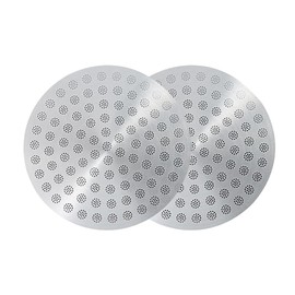 Espresso Puck Screen 53.3mm 2 Pack, Coffee Filter Laser-cut Screen for Breville Portafilter Basket 54mm