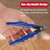 2 Pack Micro Wire Cutters, 5 Inches Flush Cutters Pliers,
