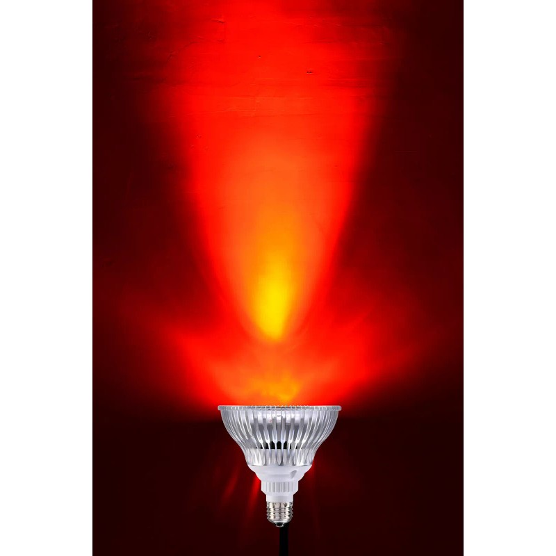 CHASE LIGHTING LED PAR38 120V 20W = 180W , Red