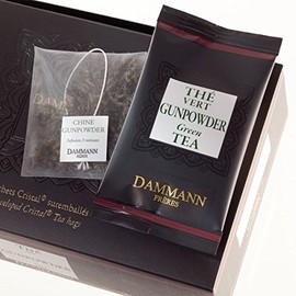 Green Tea China Gunpowder DAMMANN Frères 24 Envelopes Glass France Thé Black Teabags (Fra)