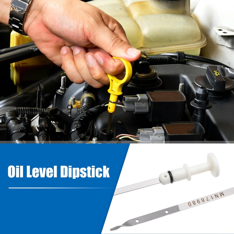 uxcell Engine Oil Level Indicator Dipstick Replacement for Mitsubishi Convertible