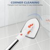 SetSail Tile Tub Scrubber Brush 3-in-1 Shower Scrubber with 52-inch
