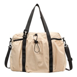 TINYAT Carry On Bag, Large Capacity, Tote Bag, Travel Bag, Foldable, 3-Way Shoulder Bag, Lightweight, Shoulder Bag, Handbag, Crossbody Design, Multifunctional, Travel, Boston Bag, Gym, Sports, 1