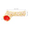 Mipcase Hamster Hide Tunnel Toy Breathable Pet Tunnel for Small