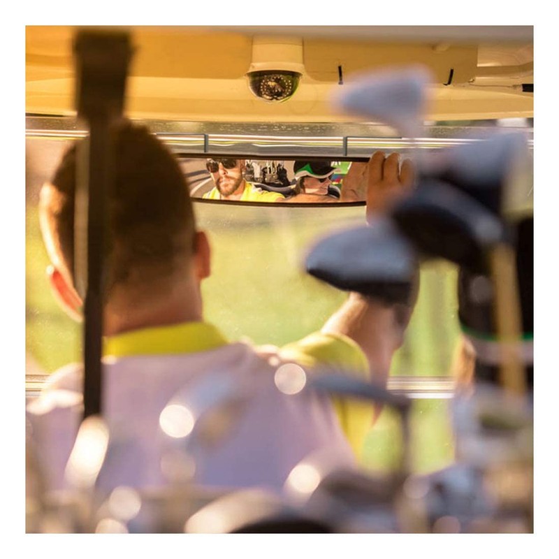 10L0L Golf Cart Rear View Mirror for Yamaha EZGO Club