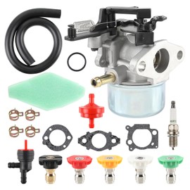 GoaMotors Carburetor Fit for Troy Bilt 7.75 Hp 8.75 Hp 8.5Hp 190CC Pressure Washer Replaces 591137 590948 2700PSI 2800PSI 2900PSI 3000PSI Carburetor