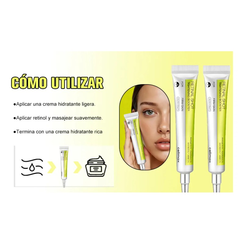 2pcs The Vita Retinal Shot 15ml Noche Piel Todo Blanco