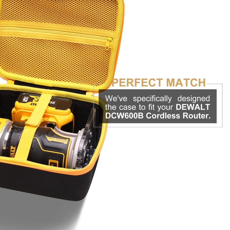 LTGEM Case Compatible with DEWALT DCW600B / DWP611 20V Max