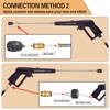 TaoTazon Pressure Washer Quick Connect Kit, Power Washer Adapter Set