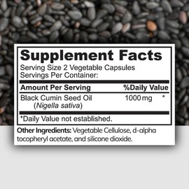 Zaytun Vitamins Halal Black Seed Oil, Supports Heart, Brain and Immune Health, Natural Anti-Oxidant, Non-GMO, Cold-Pressed, 90 Veggie Capsules, Made in USA - Halal Vitamins