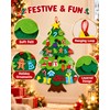 DIY Felt Christmas Tree Decoration – Interactive Christmas Ornament for