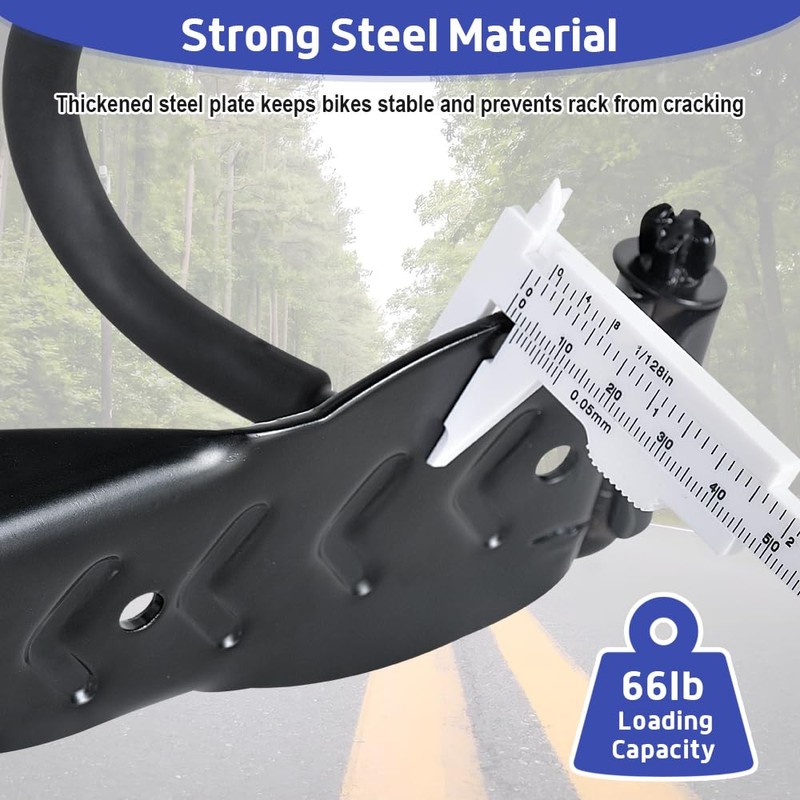 KANCOKIT Wall Mount Bike Rack, Vertical Bikes Hook for Garage,