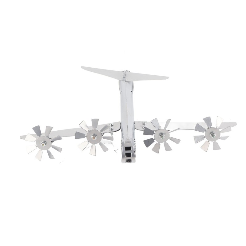 Aircraft Wind Spinner Metal Windmill Airplane Wind Spinner Sculpture for