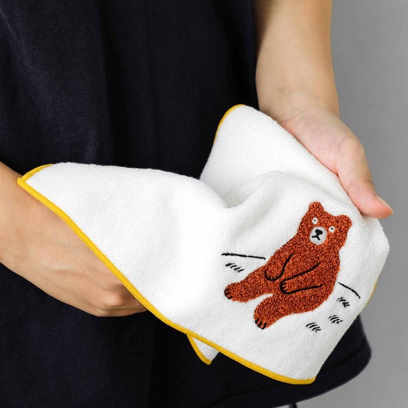 [HIGHTIDE] New Retro Hand Towel (Red)